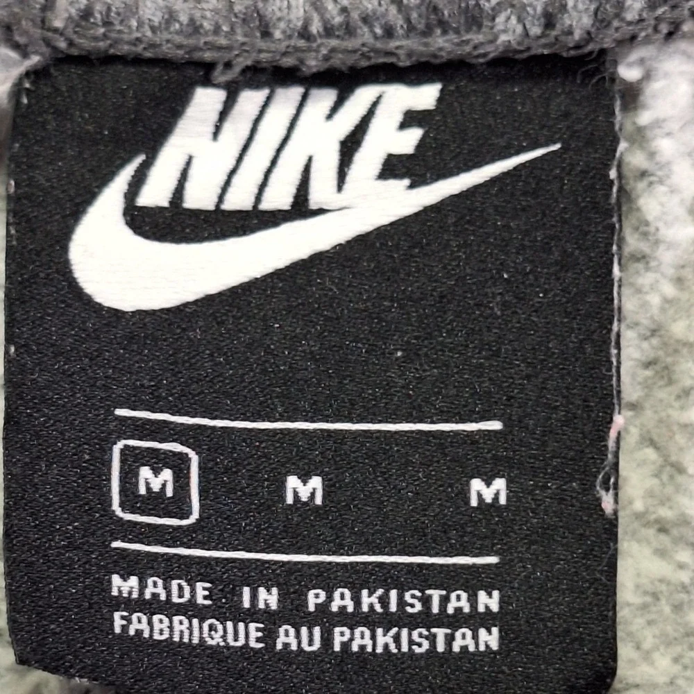 Nike Sweatpants Mens M Grey Activewear Fleece Joggers Athletic Lounge